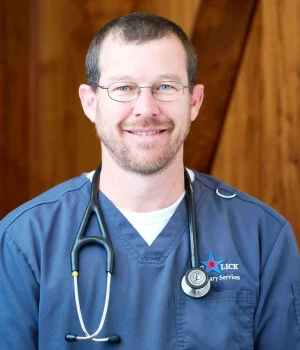 Dr. Jonathan Amos of Big Lick Veterinary Services in Roanoke, VA